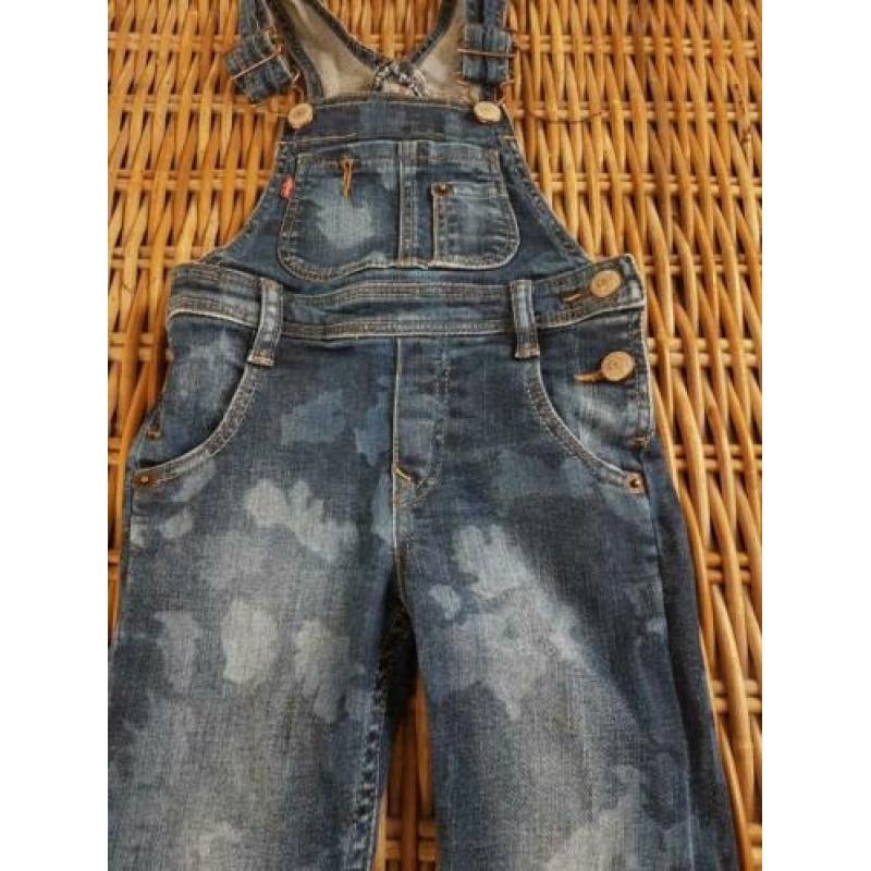 Levi's tuinbroek denim spijkerpak camo 18m 86