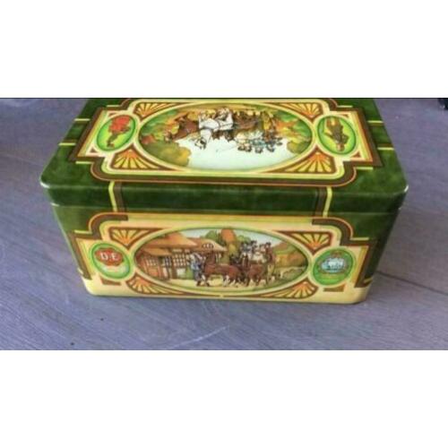 Vintage Douwe Egberts Thee Blik