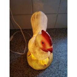 Heico figuurlamp kinderlamp kip met kuikens