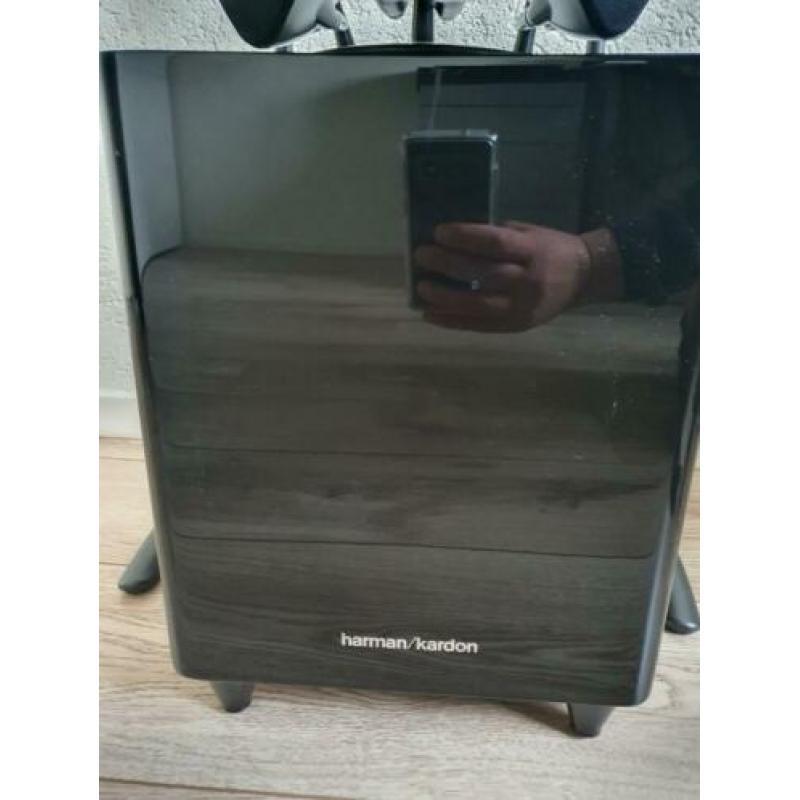 Mordaunt short Speakers surround met HK subwoofer