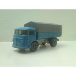 Wiking Bussing huifbakwagen blauw.