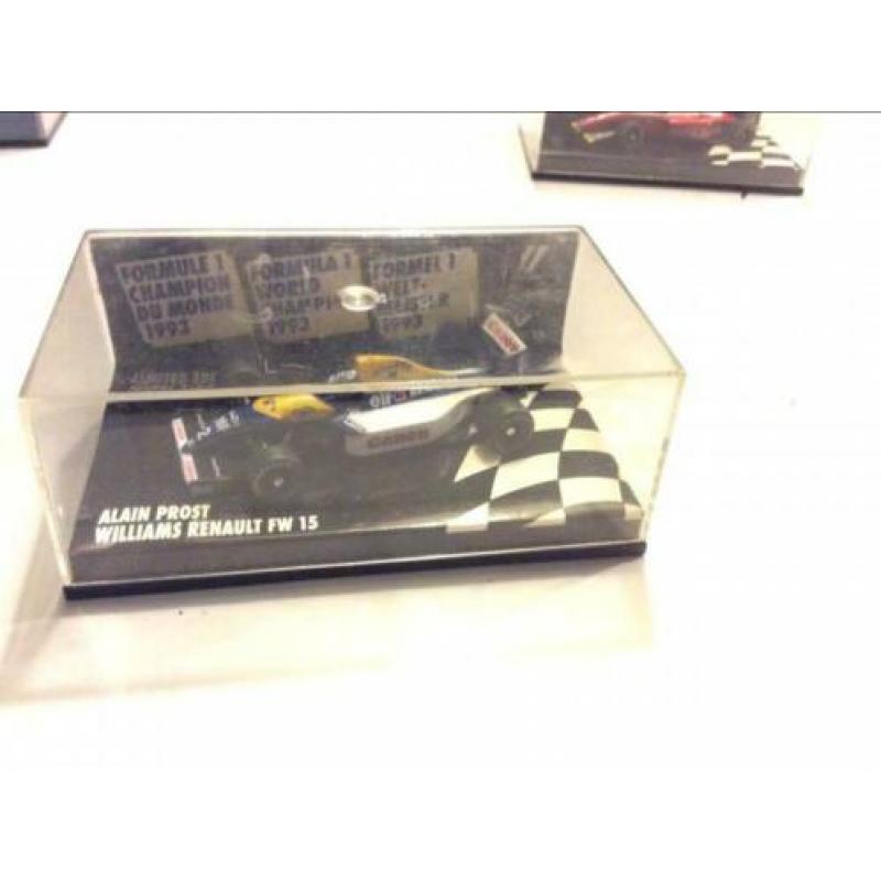 Verzameling Formule 1 racewagens, 4 stuks, nieuw