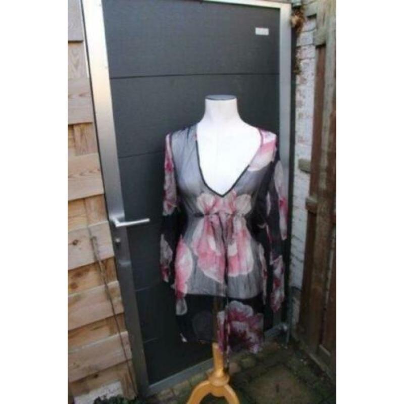 Jurk/ Tuniek zwart/rose Expresso mt 36