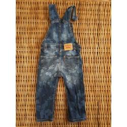 Levi's tuinbroek denim spijkerpak camo 18m 86