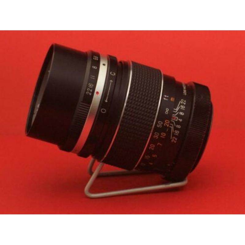 Pallas telelens 135 mm f3.5 M42 o.a. voor Sony,Canon,Nikon