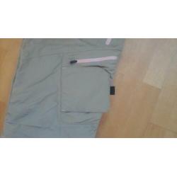 Peak skibroek maat M kleur beige