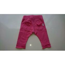 Schitterend, roze broekje / legging, Name It, maat 56