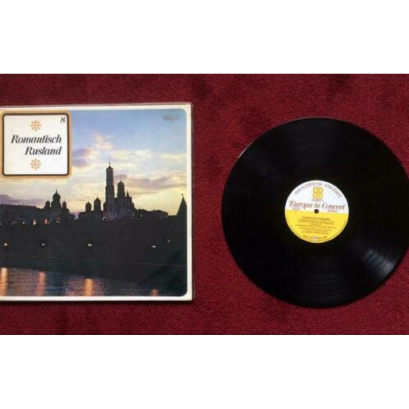 Boris Christoff LP en Romantisch Rusland LP