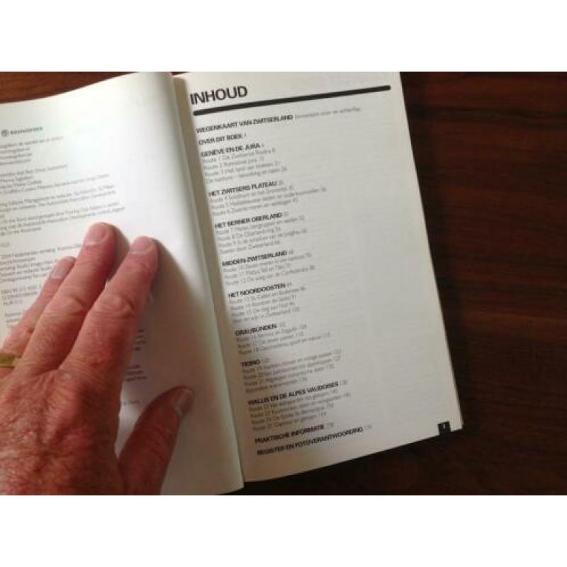 Zwitserland NL reisgids 25 reisroutes + kaarten en info