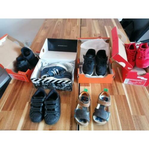 Schoenen 21,22,23 en23,5 nike Adidas shoesme British knights