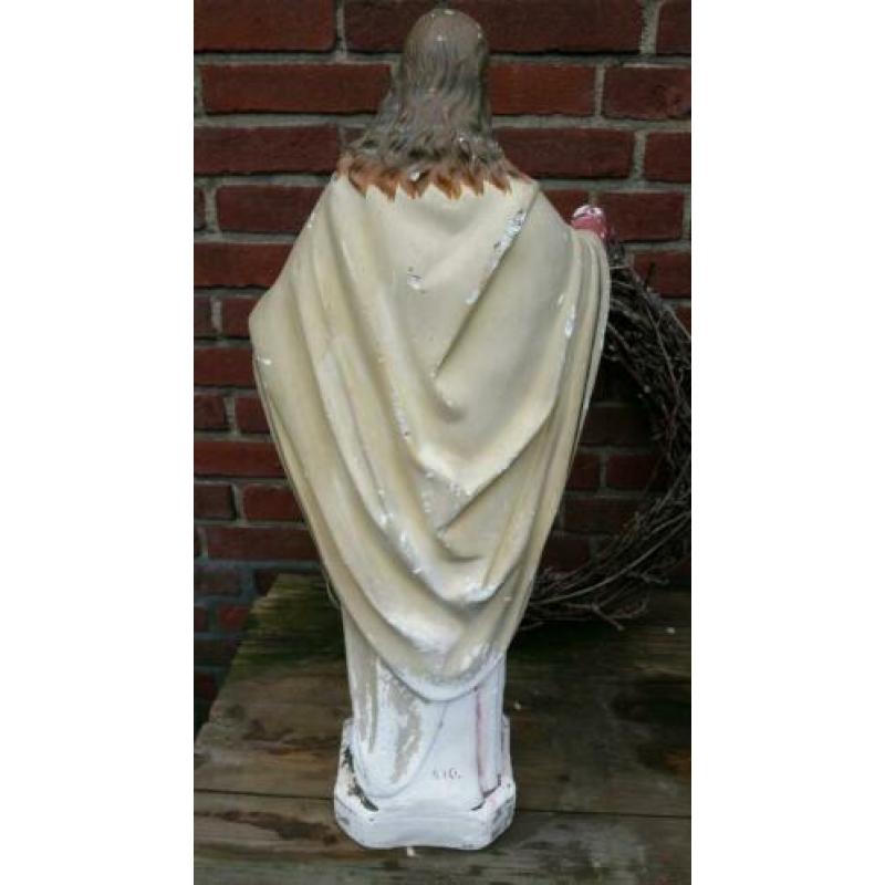 Heilig Hart beeld, Kerkbeeld, Heiligenbeeld 67 cm.