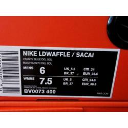 Nike Sacai LDwaffle Blue Multi Eu38.5 en Eu41