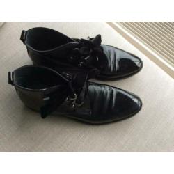 Maripé zwarte lakschoenen, mt 40