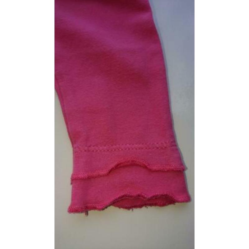 Schitterend, roze broekje / legging, Name It, maat 56