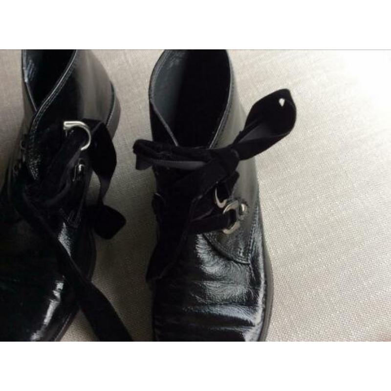 Maripé zwarte lakschoenen, mt 40