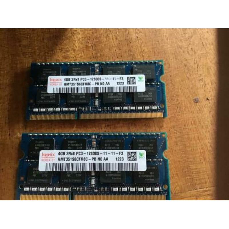 Hynix 8 GB ram 2x4 GB Voor MacBook/pro/iMac