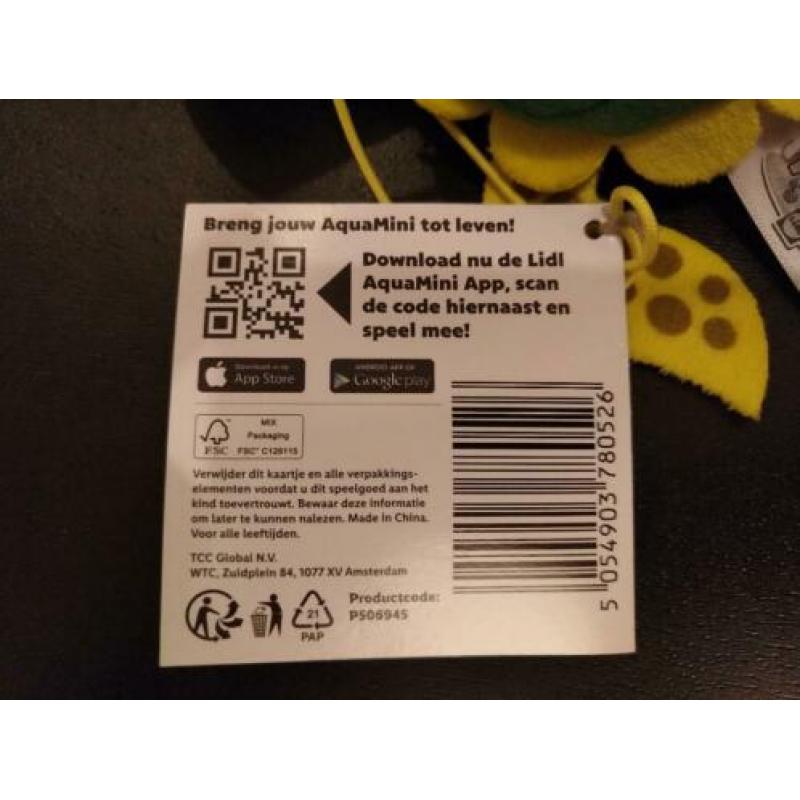 Lidl Aqua Mini Sophie Schildpad / aquamini schildpad