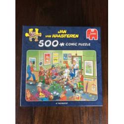 Diverse puzzels Jan van Haasteren 500 stukjes