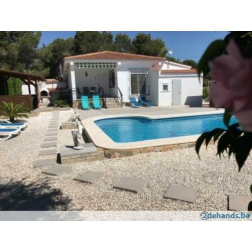 Huur Villa Spanje (max 8p) privé zwembad CostaBlanca