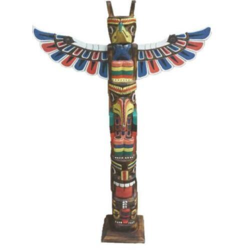 Tiki totempaal 1 meter, unieke eye-catcher, Western Deco