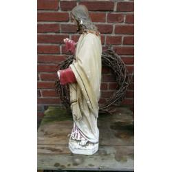Heilig Hart beeld, Kerkbeeld, Heiligenbeeld 67 cm.
