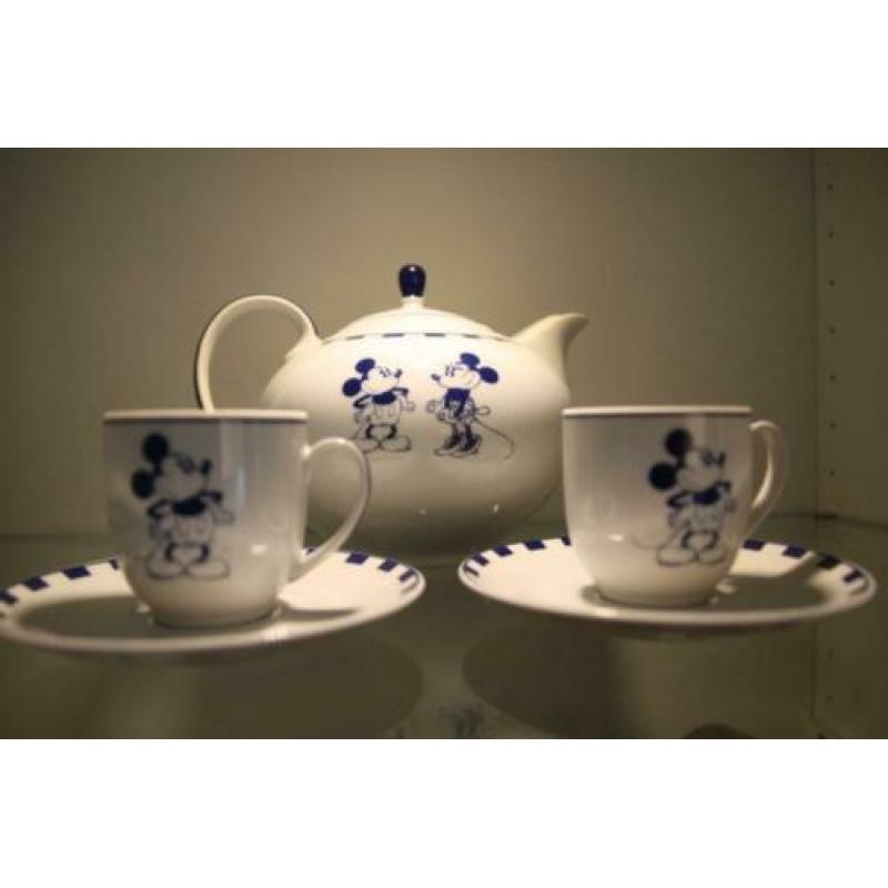 disney mickey mouse guy degrenne theepot en kopjes