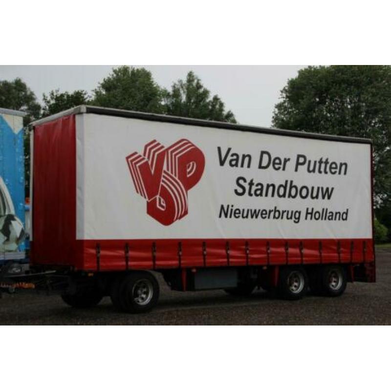 Van Hool 3 assige schuifzeil aanhanger! (bj 1995)