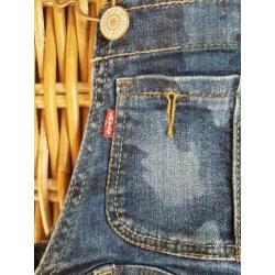 Levi's tuinbroek denim spijkerpak camo 18m 86