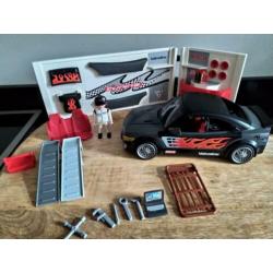 Playmobil 4366 auto met diverse geluiden en werkplaats