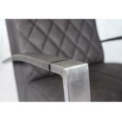 Industrie fauteuil Nico Grijs