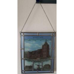 glas in  lood raam: