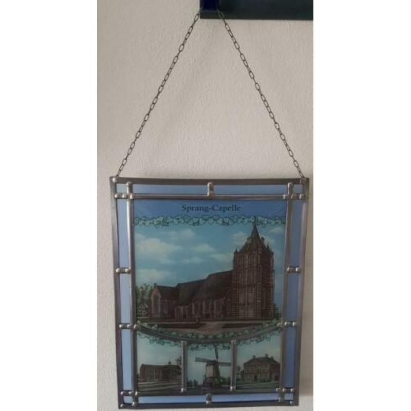 glas in  lood raam: