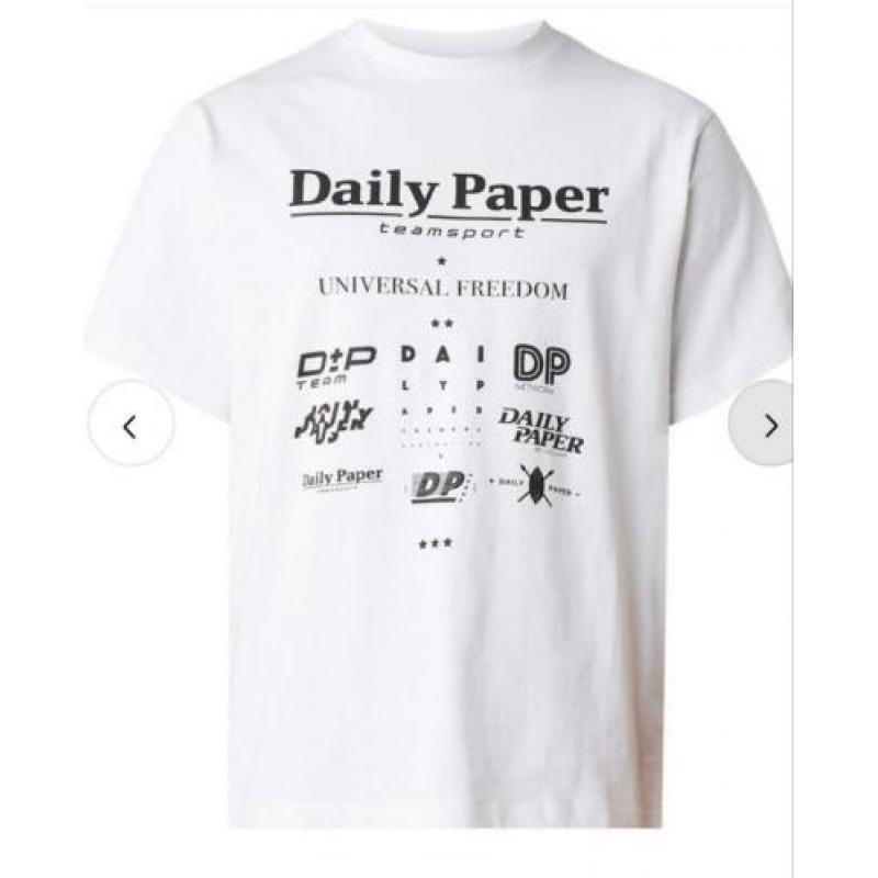 Daily paper T-shirt wit / maat S