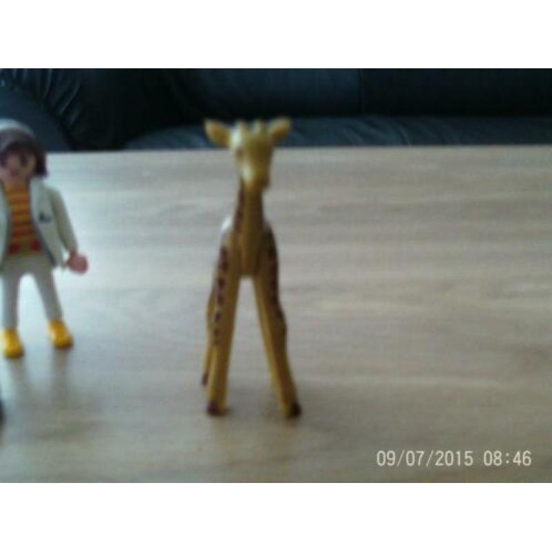 playmobil dierenarts met babygiraf