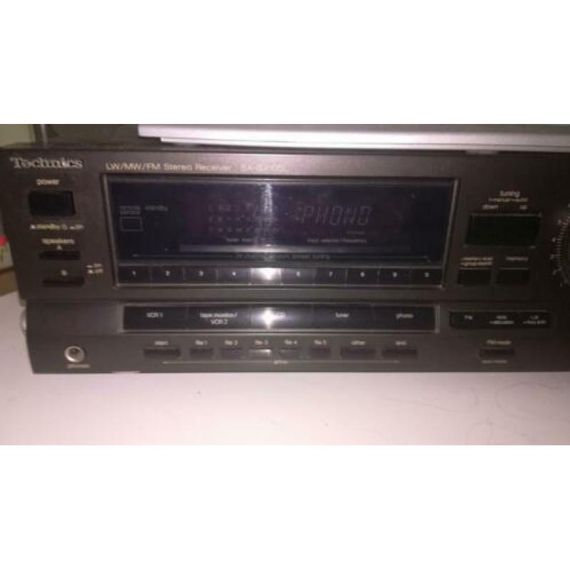 Technics versterker met speakers