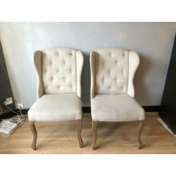 2 x riviera maison eetkamerstoel stoel stoelen eetkamerstoel