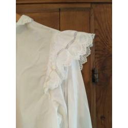 Y-A-S Blouse Kant Wit Klassiek Maat M