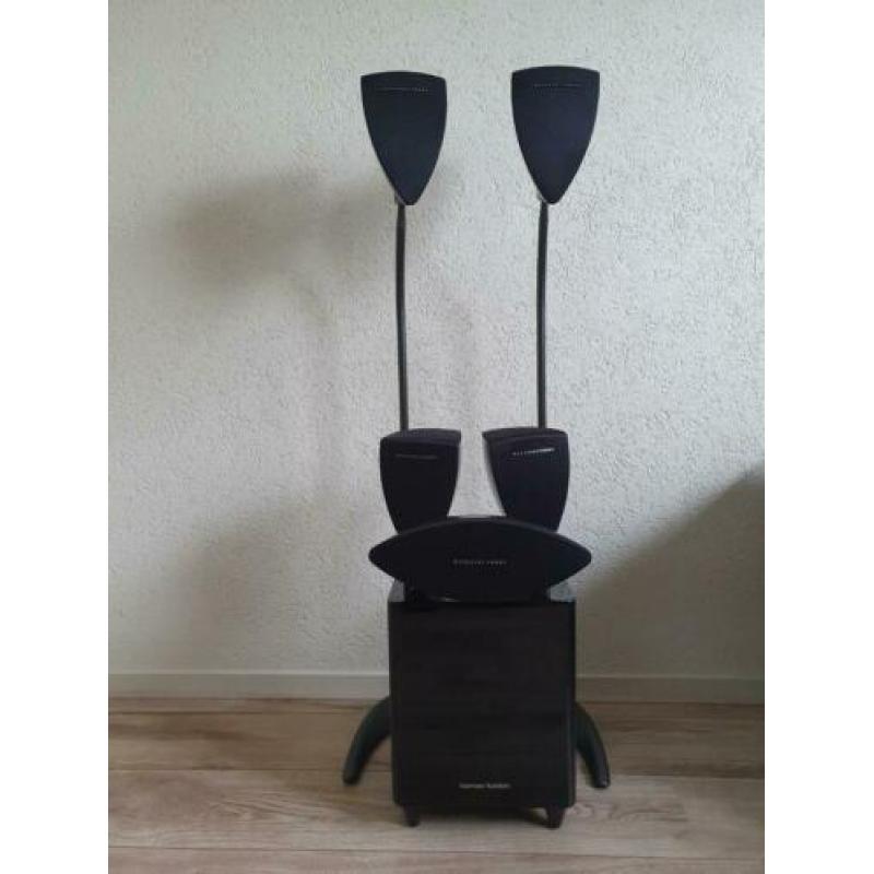 Mordaunt short Speakers surround met HK subwoofer