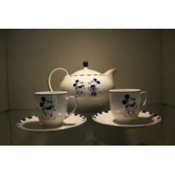 disney mickey mouse guy degrenne theepot en kopjes