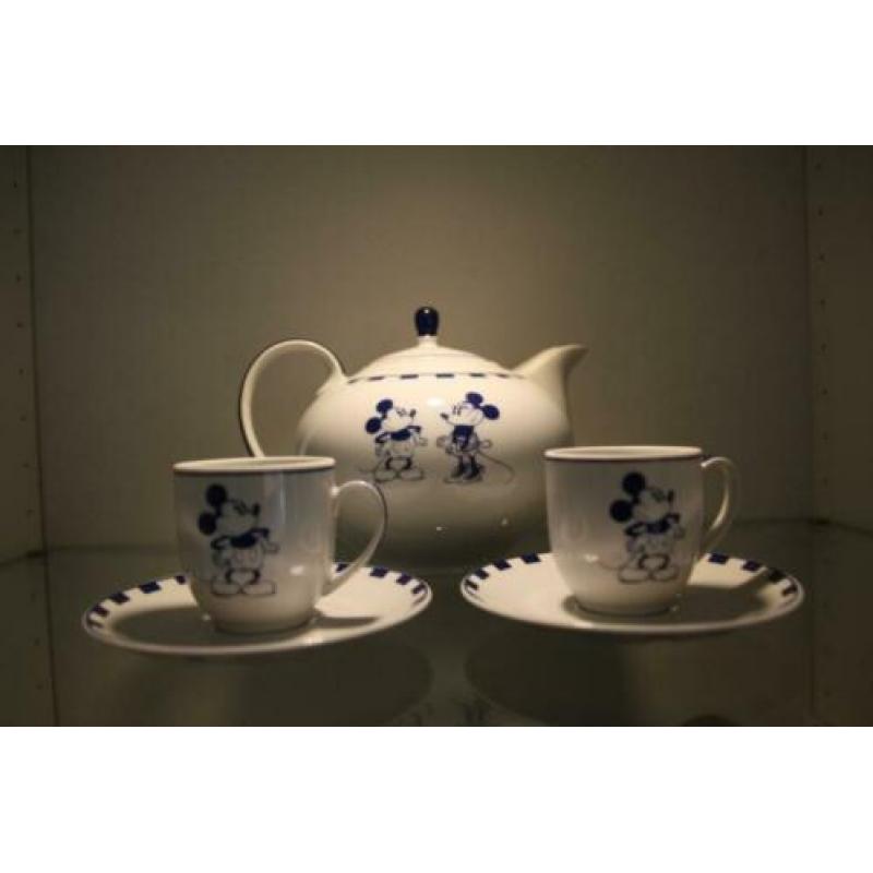 disney mickey mouse guy degrenne theepot en kopjes