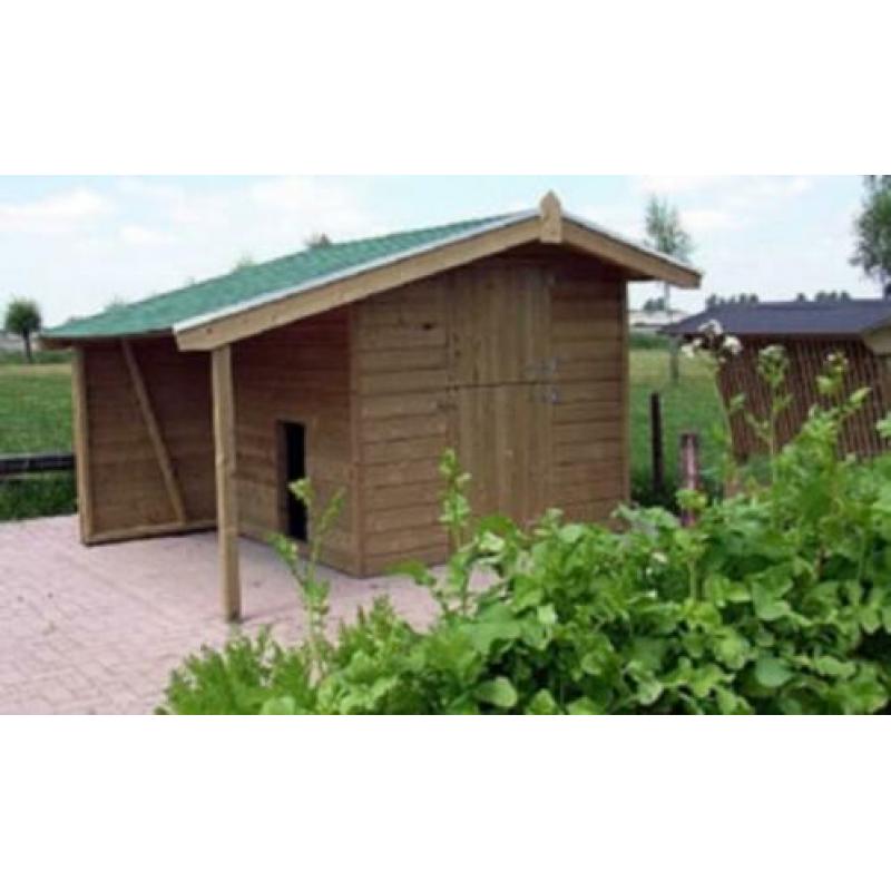 Schapen-Geitenhok ( All- inn geplaatst )