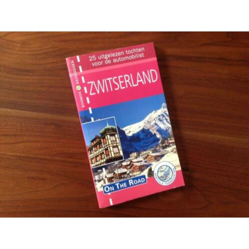 Zwitserland NL reisgids 25 reisroutes + kaarten en info