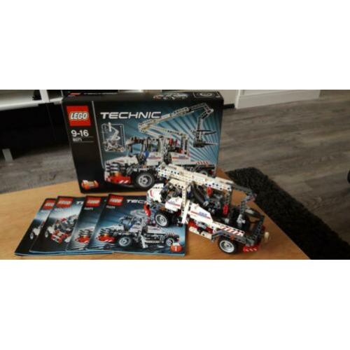 Lego Technic 2 in 1 hoogwerker 8071(compleet).