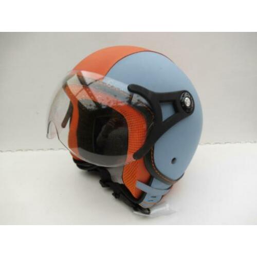 Jethelm Motor Scooter Brommer Snorfiets Helm S, M en L