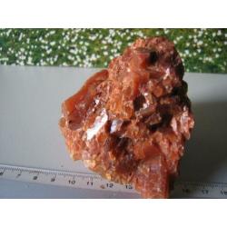 Mooi stuk Rood/Bruin Mangaan Calciet.112.