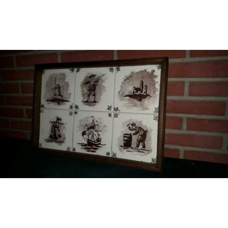 Mooi tegel tableau