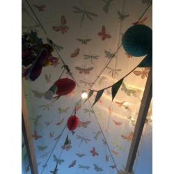 Lifetime whitewash kinder bed met 2 voiles, tent en meer