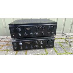 2x vintage versterker Sony TA-F 530 ES