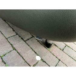 Nieuw leolux Pallone wit Olive avocado groen fauteuil stoel