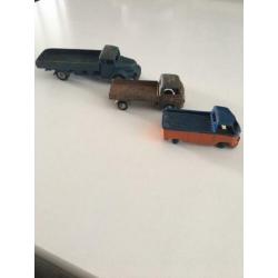 3 x marklin en een vw bus van tekno